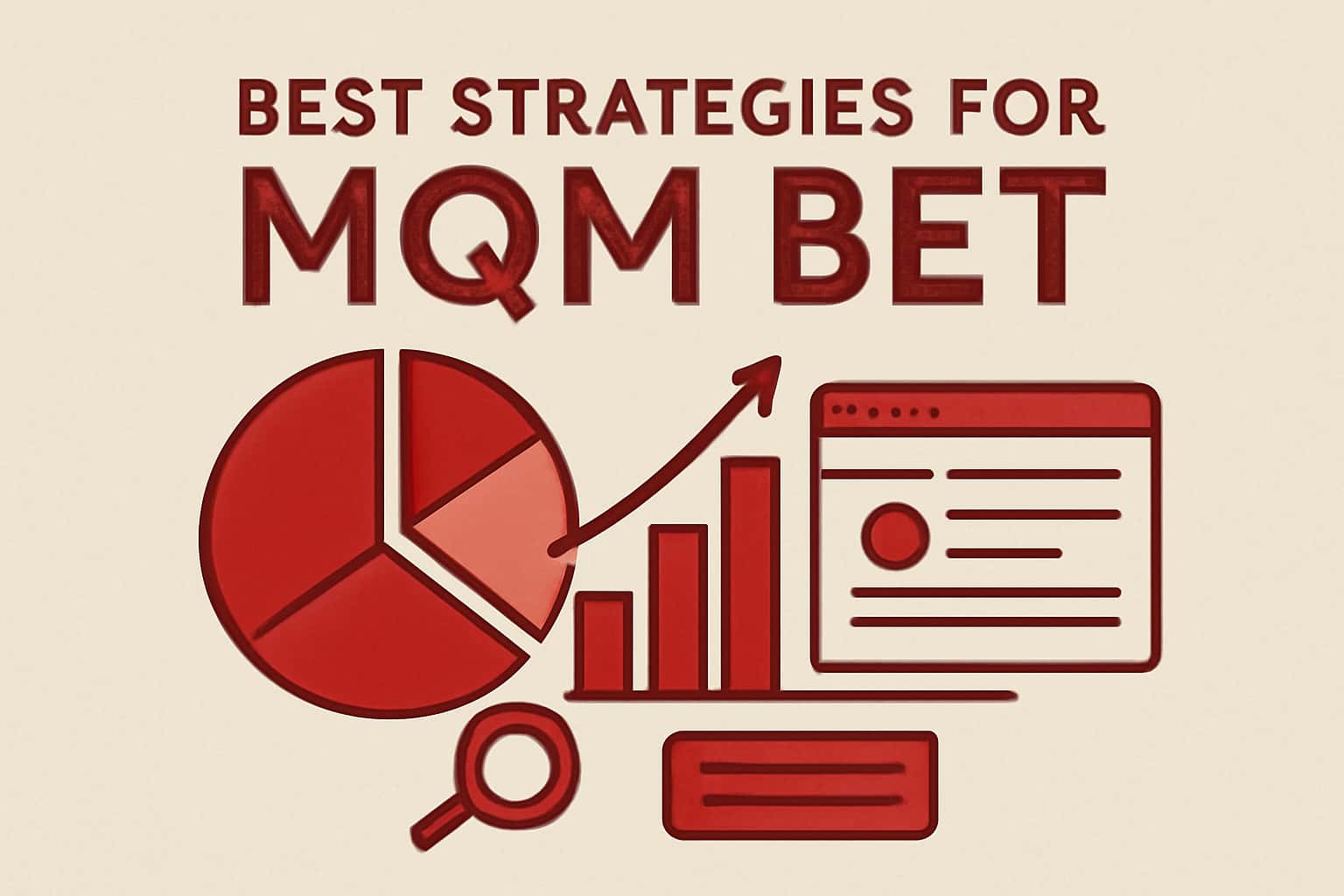 An informative scene illustrating the strategies for MQM Bet.