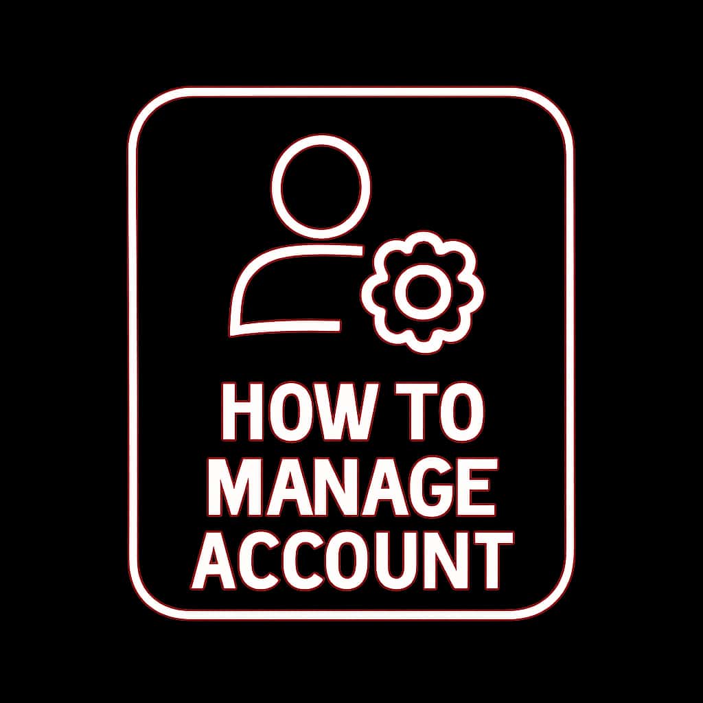 Icon representing account management for MQM Bet.