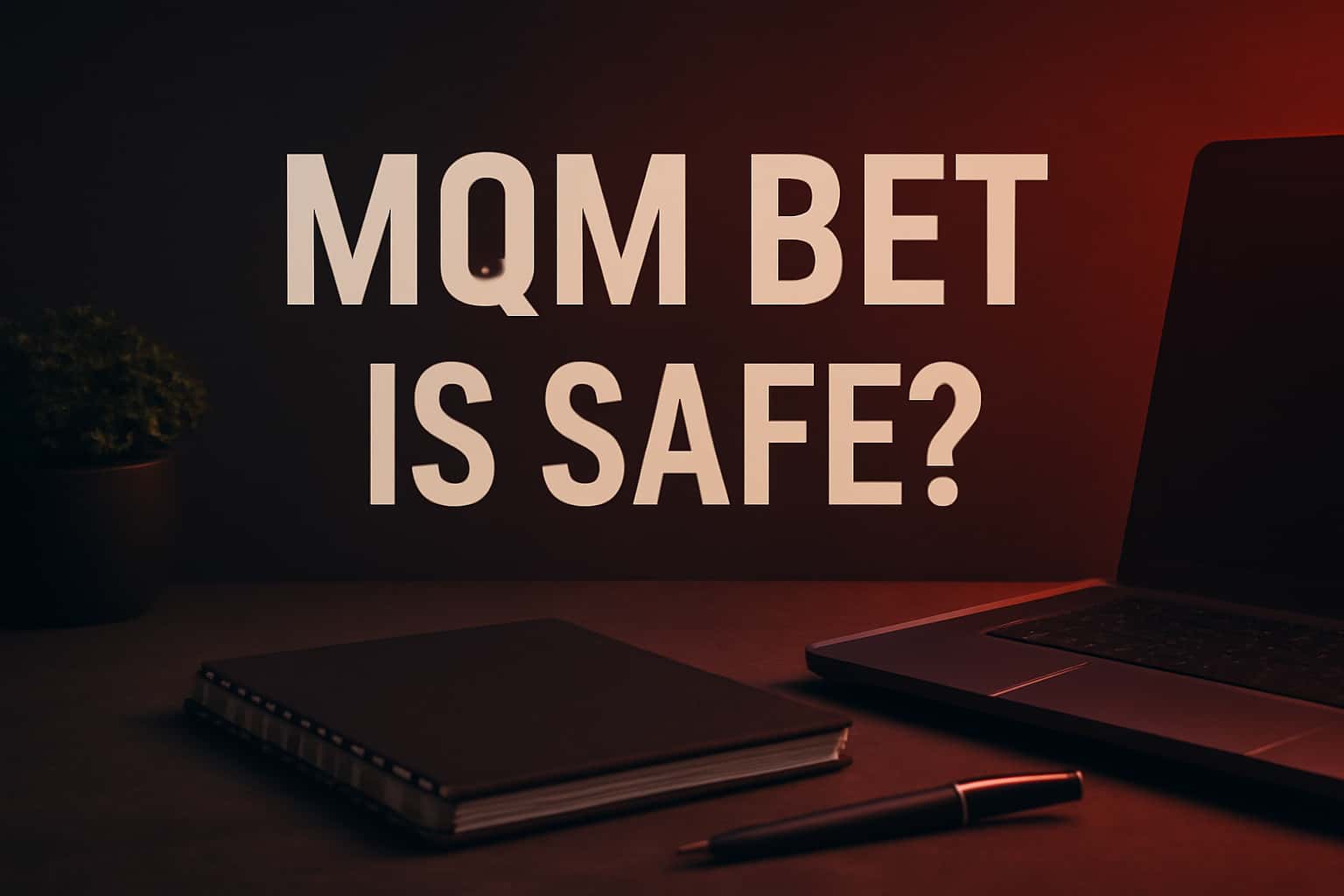 Informational image about the safety of MQM Bet platform.