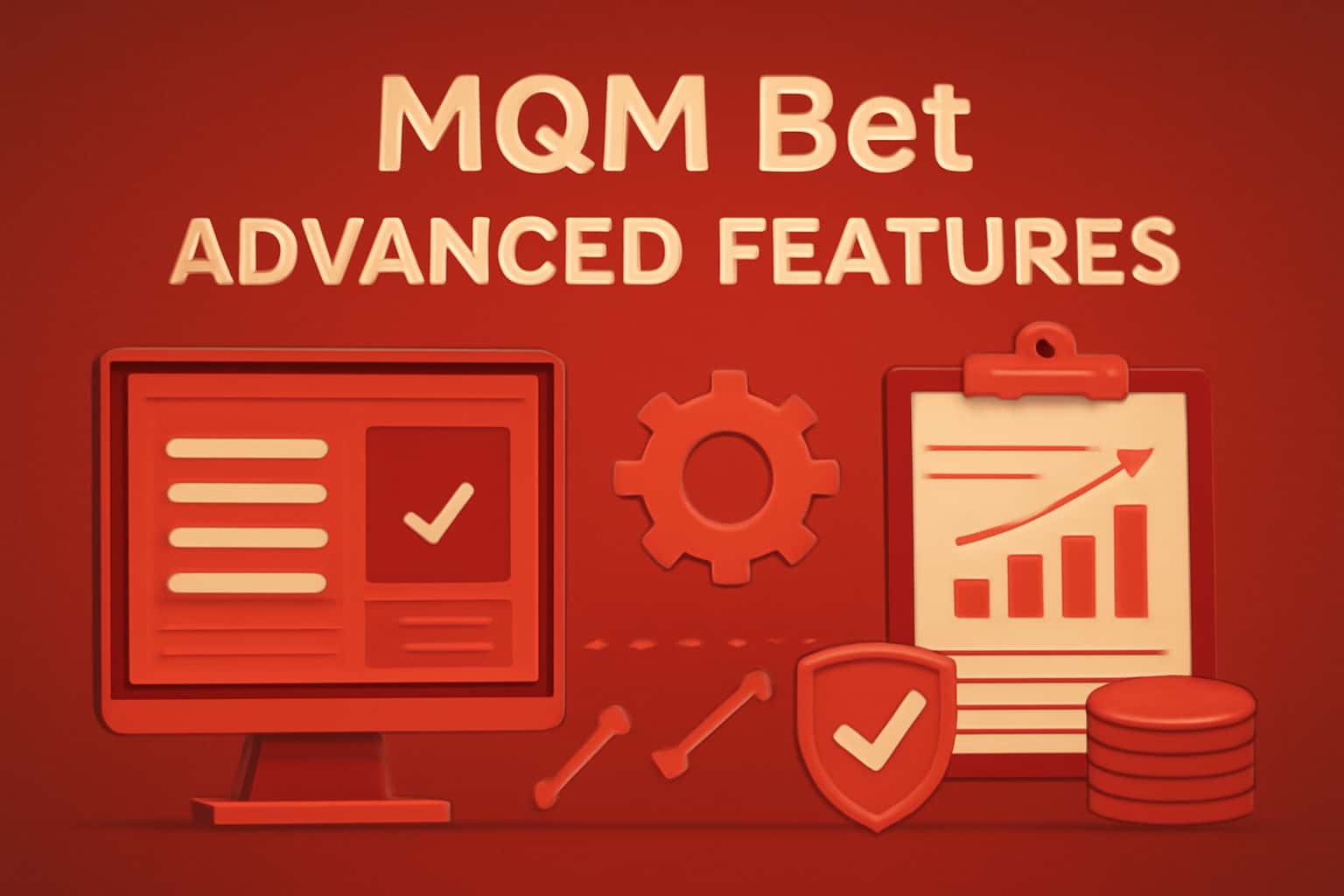Informational scene about MQM Bet Advanced Features with prominent text.