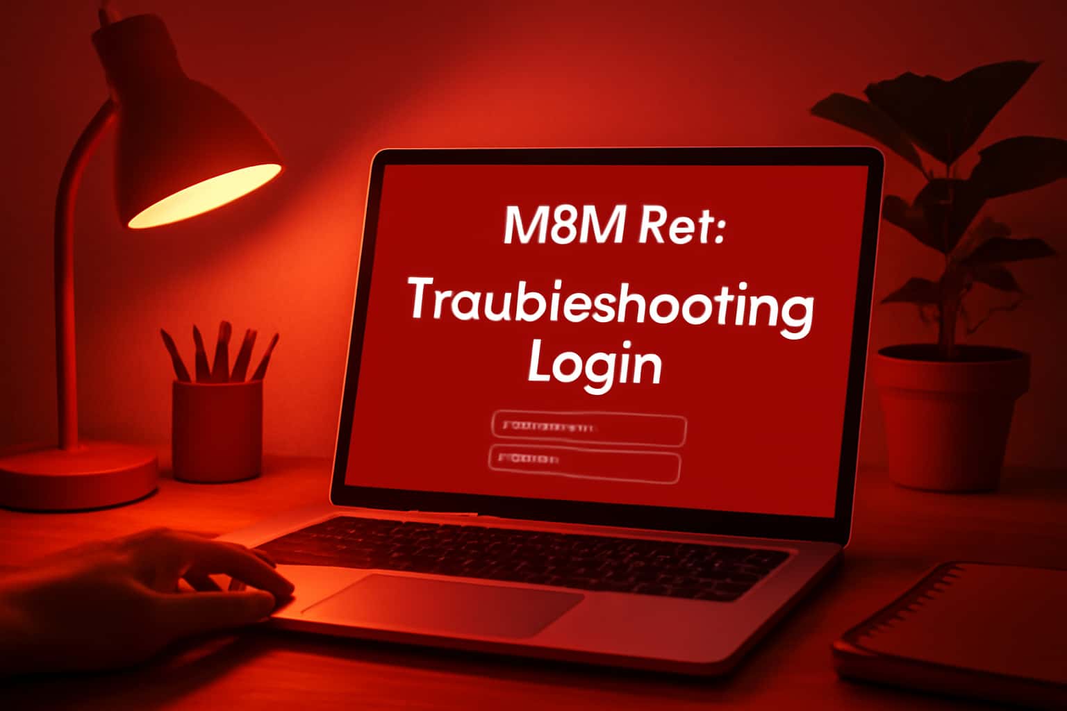 An informational scene depicting troubleshooting methods for MQM Bet login.